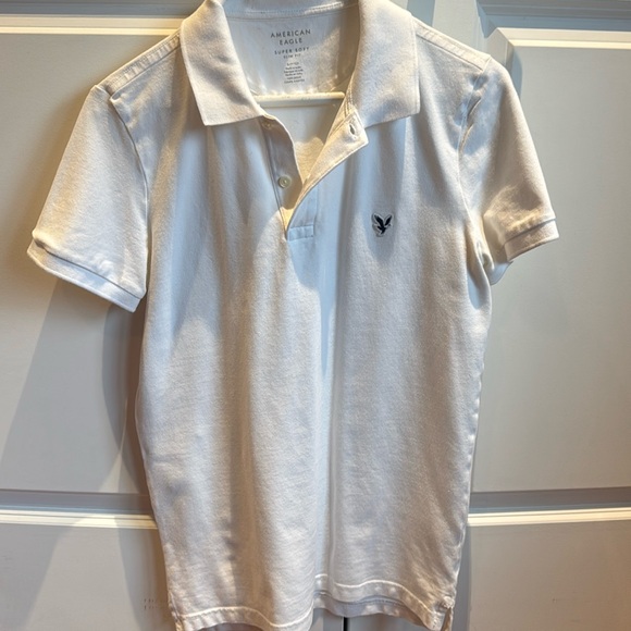 American Eagle Outfitters Other - American Eagle polo slim fit white size small used